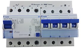 Sonepar Suisse - Set disgiuntore differenziale Doepke DFS 4 A EV EV-FI-LS  SET, 16A allimenta.su