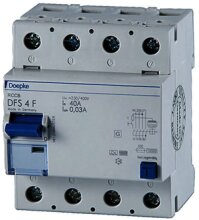 Sonepar Suisse - Disgiuntore differenziale Doepke 16A 30mA 4L tipo F