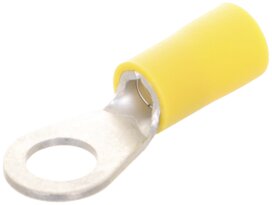 Produktbild von Offgridtec Quetschkabelschuh Verzinnt M4 (0,5–1,5 Mm²) – 25 Stück Nach DIN46234, Korrosionsgeschützt, Für Sichere Verbindungen