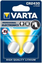 Varta pile bouton Lithium CR2450, blister de 2 pièces