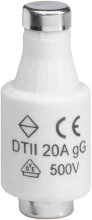 Fusible D DII 20A 500V gG avec indicateur