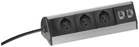 Module rattach. Tehalit 3×T13+2×RJ45/s cat.6 Dock Desk Data Terminal2