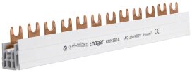 Sonepar Suisse - Disjoncteur Hager MCB quickconnect 4P 415V type C 16A Icn  6kA 4UM