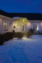 Sonepar Suisse - Guirlande micro LED, 200 LED blanc chaud, transfo