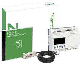 Kit de démarrage avec SR3B261BD 16e/10s 24VDC