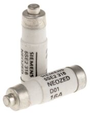 Siemens – Fusibile Mersen D02 25 A Giallo Estrattore - Foto 5